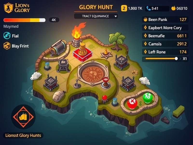 Lion S Glory Hunt gameplay screenshot
